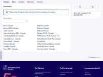 Website Screenshot Brant Hafen, DO