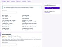 Website Screenshot Michaela Gregory, MD