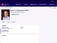 Website Screenshot Brent T. Blaisdell, LCSW