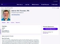 Website Screenshot Jairon W. Fessler, PA