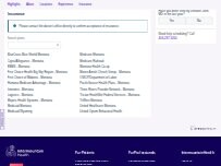 Website Screenshot Deniane John, MD