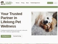 Website Screenshot State Street Veterinary Hospital