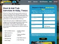 Website Puddle Pool Services