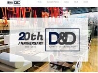 Website Screenshot D&D Planning Design & Millwork