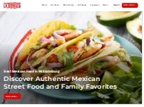 Website Screenshot La Terraza Mexican Grill