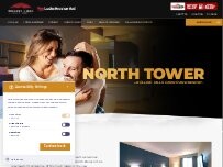 Website Screenshot The North Tower at Rolling Hills Casino and Resort
