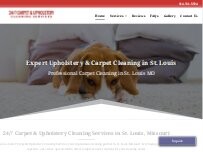 Website Screenshot 24/7 Carpet & Upholstery Cleaning Services