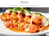 Website Screenshot Xenia Greek Kouzina