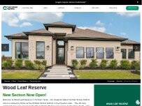 Website Screenshot Chesmar Homes in Wood Leaf Reserve