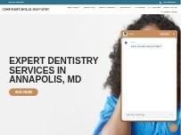 Website Screenshot Confident Smiles