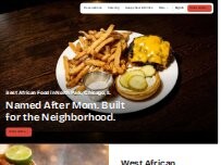 Website Screenshot Chez Adele