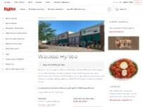 Website Screenshot Hy-Vee Pickup