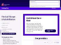 Website Screenshot Intermountain Health Physical Therapy & Rehabilitation - Holladay Clinic