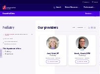 Website Screenshot Bountiful Clinic - Podiatry