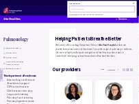 Website Screenshot Intermountain Health Alta View Clinic - Pulmonary