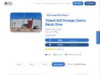 Website Screenshot Tidwell Self Storage
