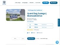 Website Screenshot Guard Dog Storage