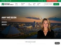 Website Screenshot Amy Wesson