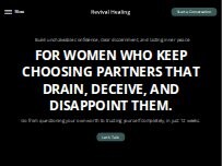 Website Screenshot Revival Healing