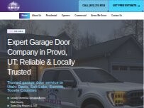 Website Screenshot SureFix Garage Doors