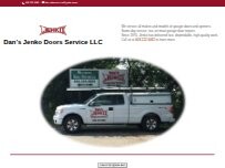 Website Screenshot Dan's Jenko Door Service