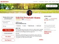 Website Screenshot Sabrina Pritchett-Evans - State Farm Insurance Agent