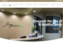 Website Screenshot Joy Dental Center