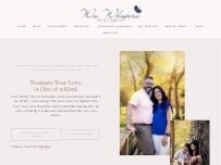 Website Screenshot Wee Whispers Photography