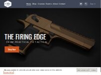 Website Screenshot The Firing Edge LLC