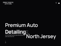 Website Screenshot Precision Auto Spa NJ