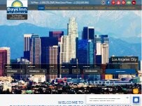 Website Screenshot Days Inn by Wyndham Los Angeles LAX Airport / Stadium Area