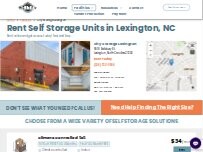 Website Screenshot City Storage Lexington