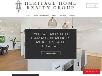 Website Screenshot Heritage Home Realty Group -Taylor Stubbs - Realtor