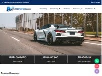 Website Screenshot Main Event Auto