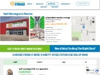 Website Screenshot Affordable Family Storage