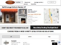 Website Screenshot Apex Storage