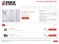 Website Screenshot Max Storage