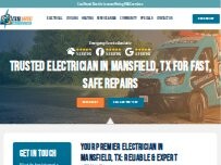 Website Screenshot Cool Hand Electric, Heating, & AC Repair