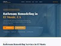 Website Screenshot Full Quality Bathroom Remodeling