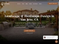 Website Screenshot Stones Landscaping Inc.
