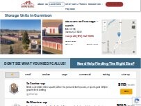 Website Screenshot Discount Self Storage - North