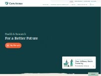 Website Screenshot Care Access