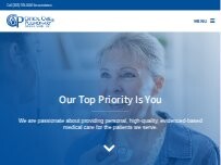 Website Screenshot Critical Care and Pulmonary Consultants
