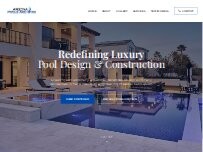 Website Screenshot Arizona Pools and Spas
