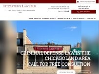 Website Screenshot Fitzpatrick Law Firm