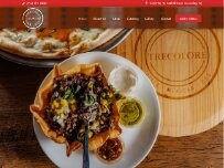 Website Screenshot Tre Colore Pizzeria