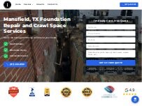Website Screenshot Queen Foundation Repair