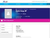 Website Screenshot Etella Veyg, NP