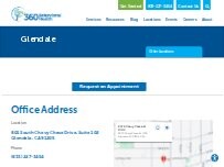 Website Screenshot 360 Behavioral Health