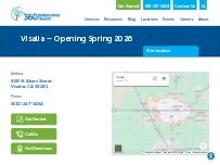 Website Screenshot 360 Behavioral Health